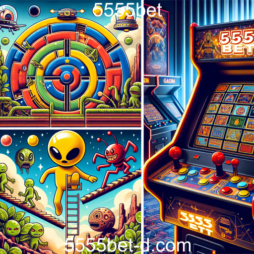 A Revolução dos Jogos Arcade no 5555bet