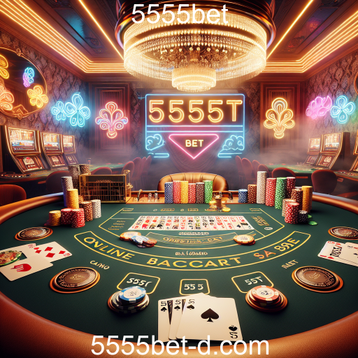 Descubra o Baccarat no 5555bet: A Emoção das Cartas